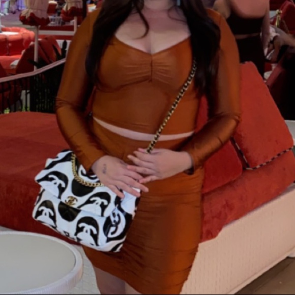 2 piece copper outfit